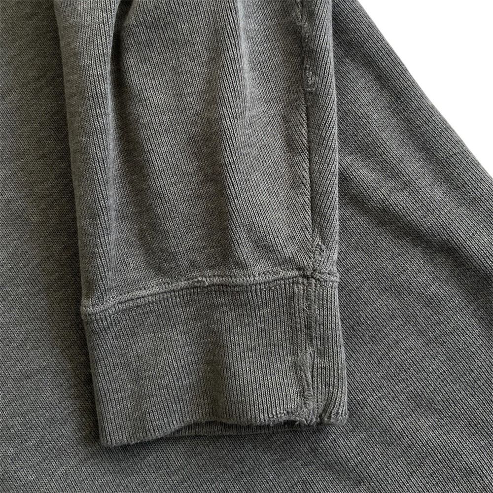 Polo Ralph Lauren Mens Quarter Zip Pullover Grey Cotton Sweater XL Pony Logo - Picture 5 of 7